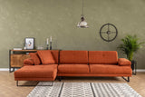 Mustang Ecksofa, Linke Seite, in Orange, 314x174 cm von Atelier Del Sofa – Bild 2