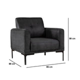 Mustang Sessel, 88x88 cm von Atelier Del Sofa – Bild 6