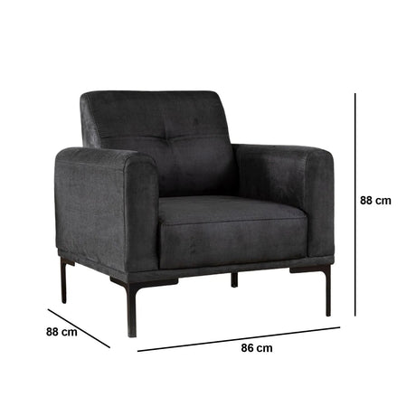 Mustang Sessel, 88x88 cm von Atelier Del Sofa – Bild 6