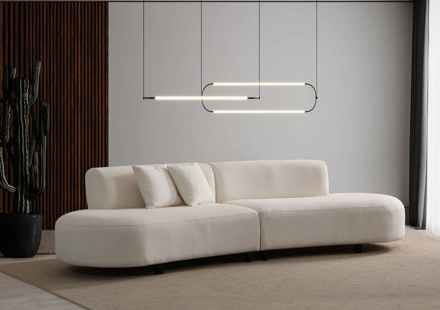 Pars Ecksofa in Creme, 300x100 cm von Atelier Del Sofa – Bild 3