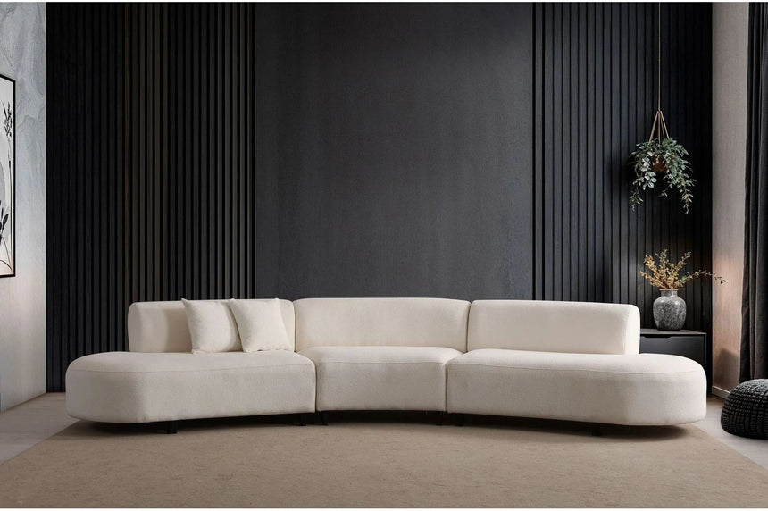 Pars Ecksofa in Creme, 390x100 cm von Atelier Del Sofa – Bild 1