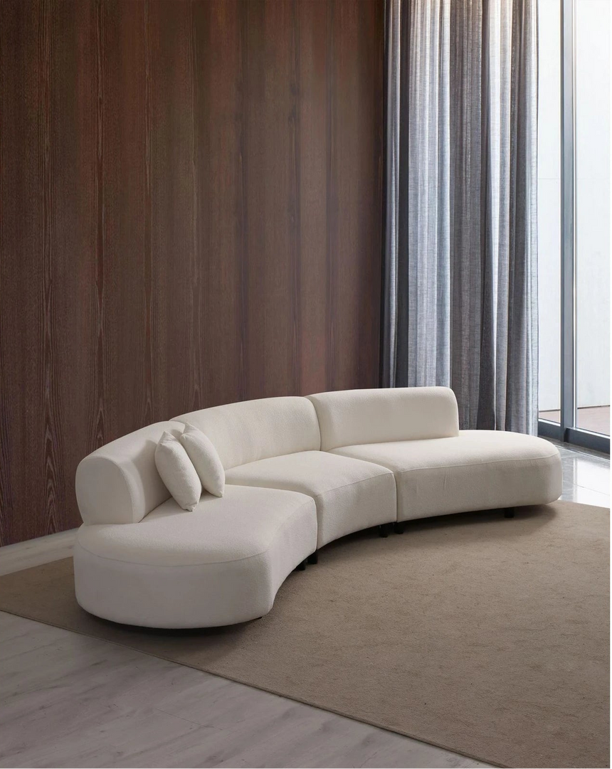 Pars Ecksofa in Creme, 390x100 cm von Atelier Del Sofa – Bild 3