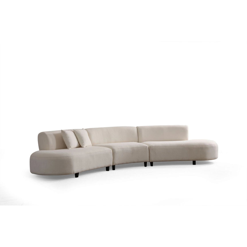 Pars Ecksofa in Creme, 390x100 cm von Atelier Del Sofa – Bild 5