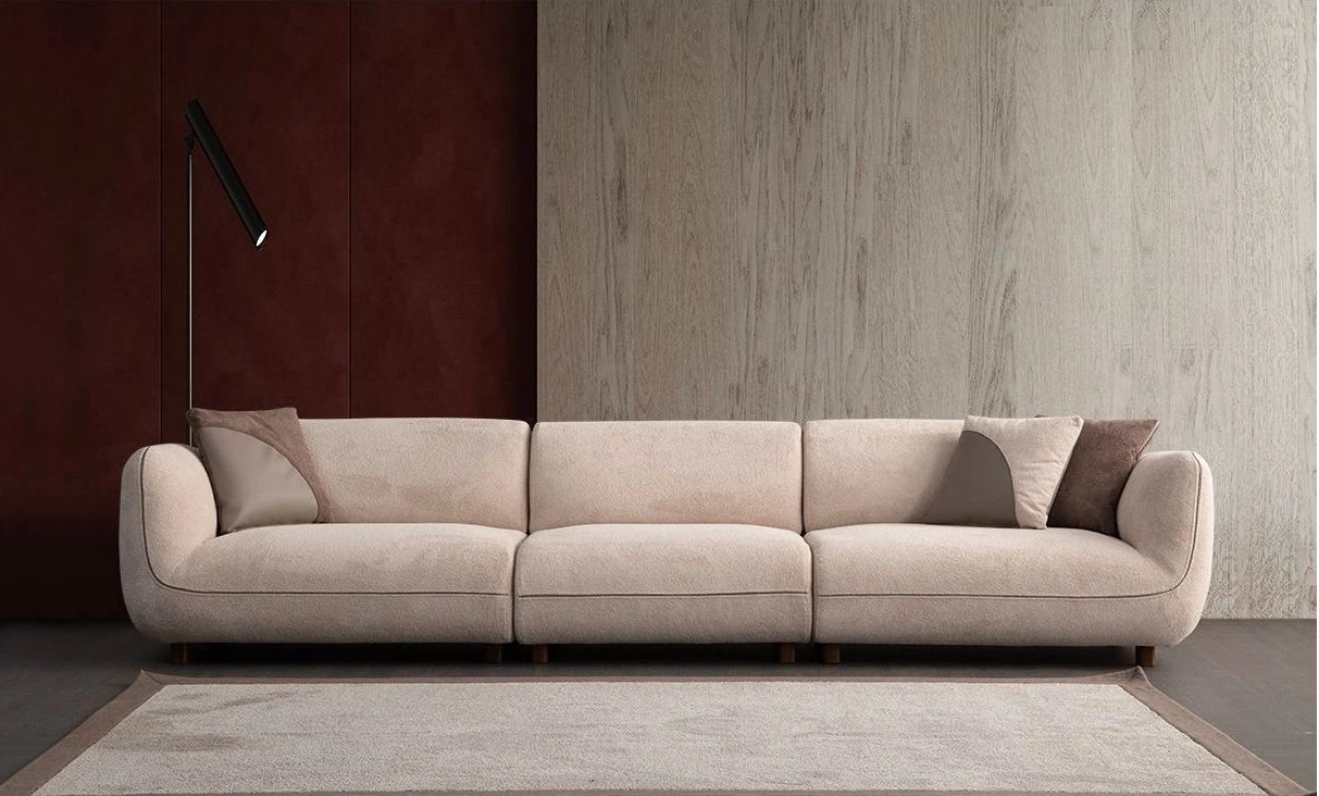 Pavia 3-Sitzer Sofa in Creme, 345x90 cm von Atelier Del Sofa – Bild 1
