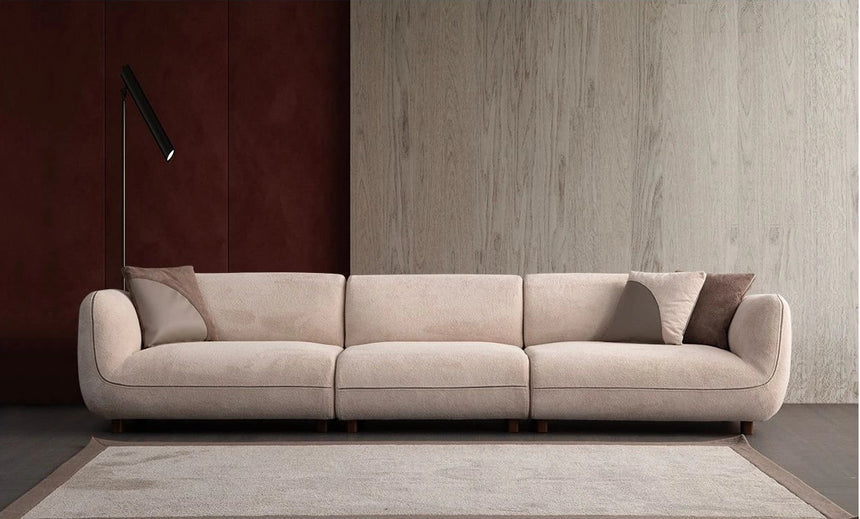 Pavia 3-Sitzer Sofa in Creme, 345x90 cm von Atelier Del Sofa – Bild 1