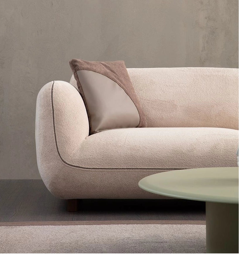 Pavia 3-Sitzer Sofa in Creme, 345x90 cm von Atelier Del Sofa – Bild 2