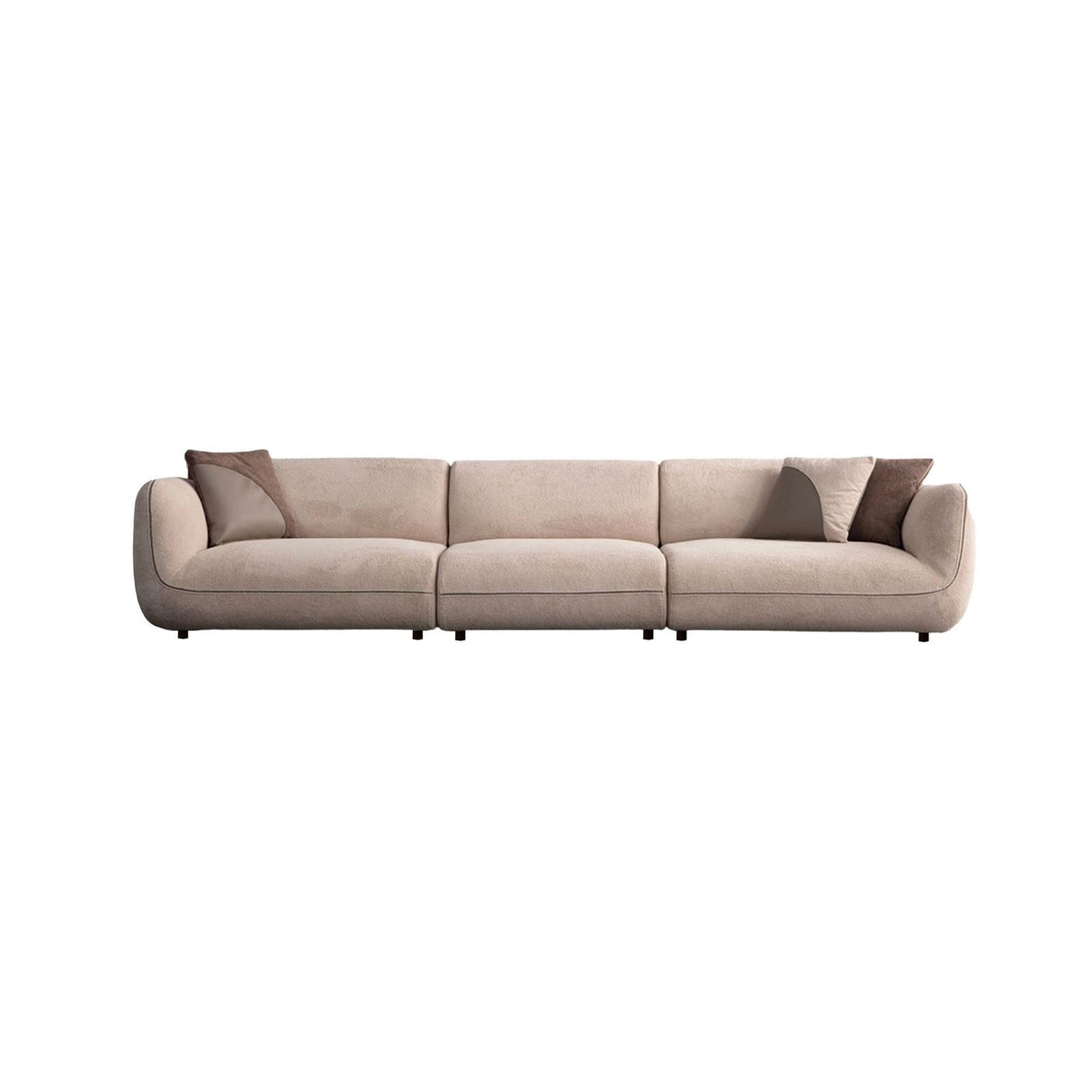 Pavia 3-Sitzer Sofa in Creme, 345x90 cm von Atelier Del Sofa – Bild 4