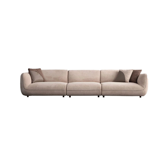 Pavia 3-Sitzer Sofa in Creme, 345x90 cm von Atelier Del Sofa – Bild 4