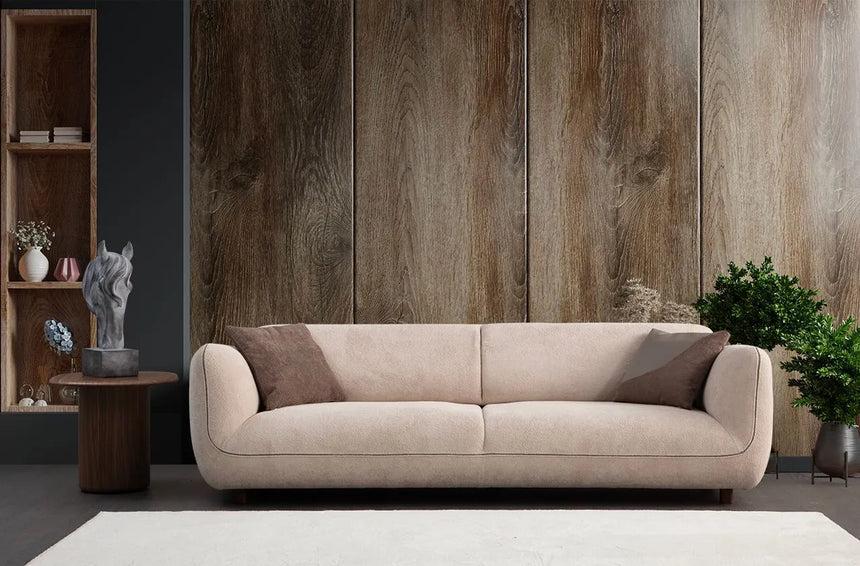 Pavia 4-Sitzer Sofa in Creme, 260x90 cm von Atelier Del Sofa – Bild 1