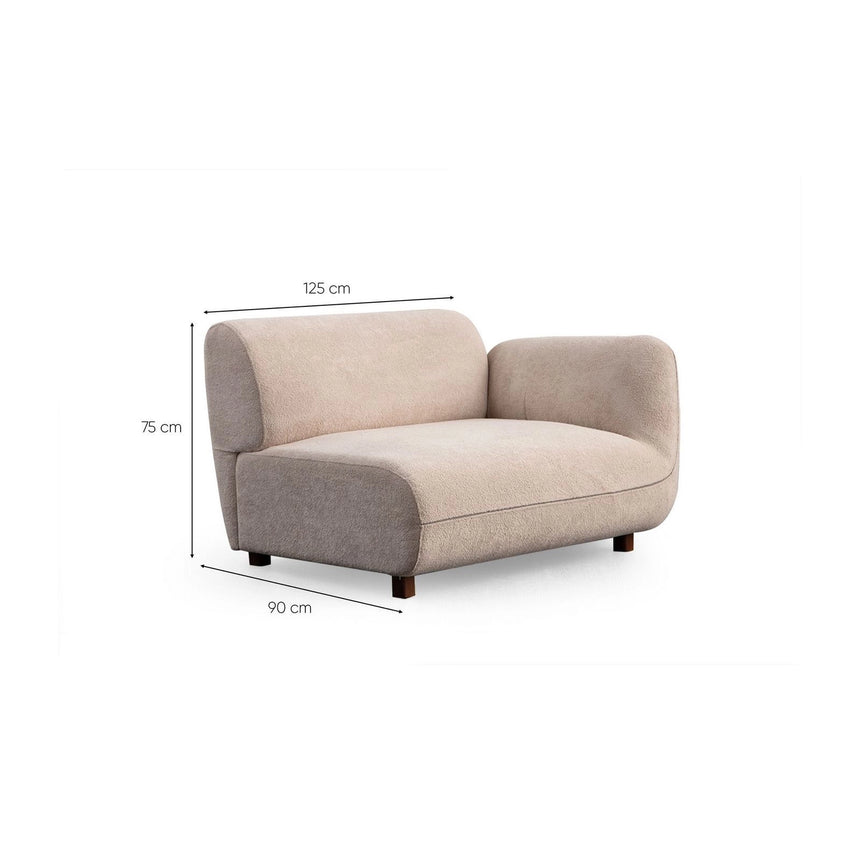 Pavia Ecksofa in Creme, 335x240 cm von Atelier Del Sofa – Bild 16