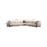 Pavia Ecksofa, symmetrisch, 335x335 cm - ZEN ZONE Furniture