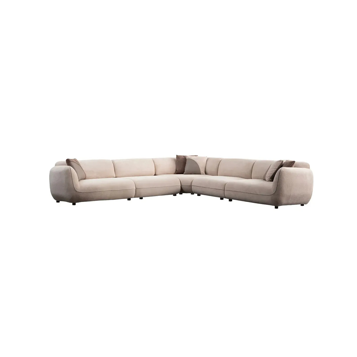 Pavia Ecksofa, symmetrisch, 335x335 cm - ZEN ZONE Furniture