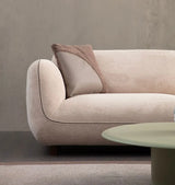 Pavia Ecksofa, symmetrisch, in Cremebraun, 335x335 cm von Atelier Del Sofa – Bild 2