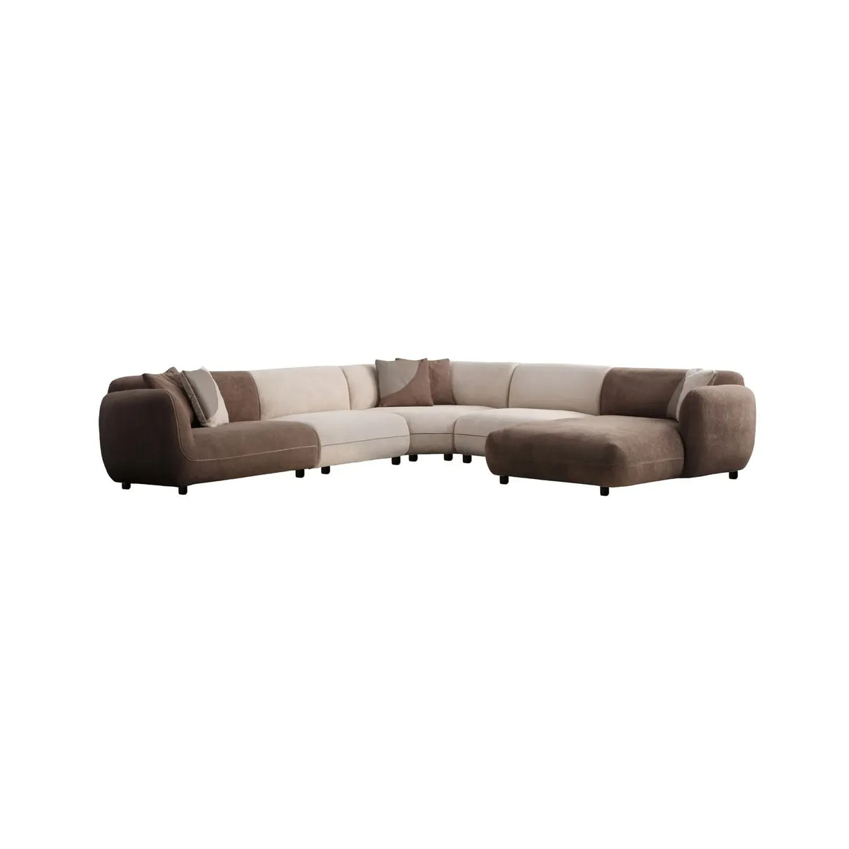 Pavia Ecksofa, symmetrisch, 335x335 cm - ZEN ZONE Furniture