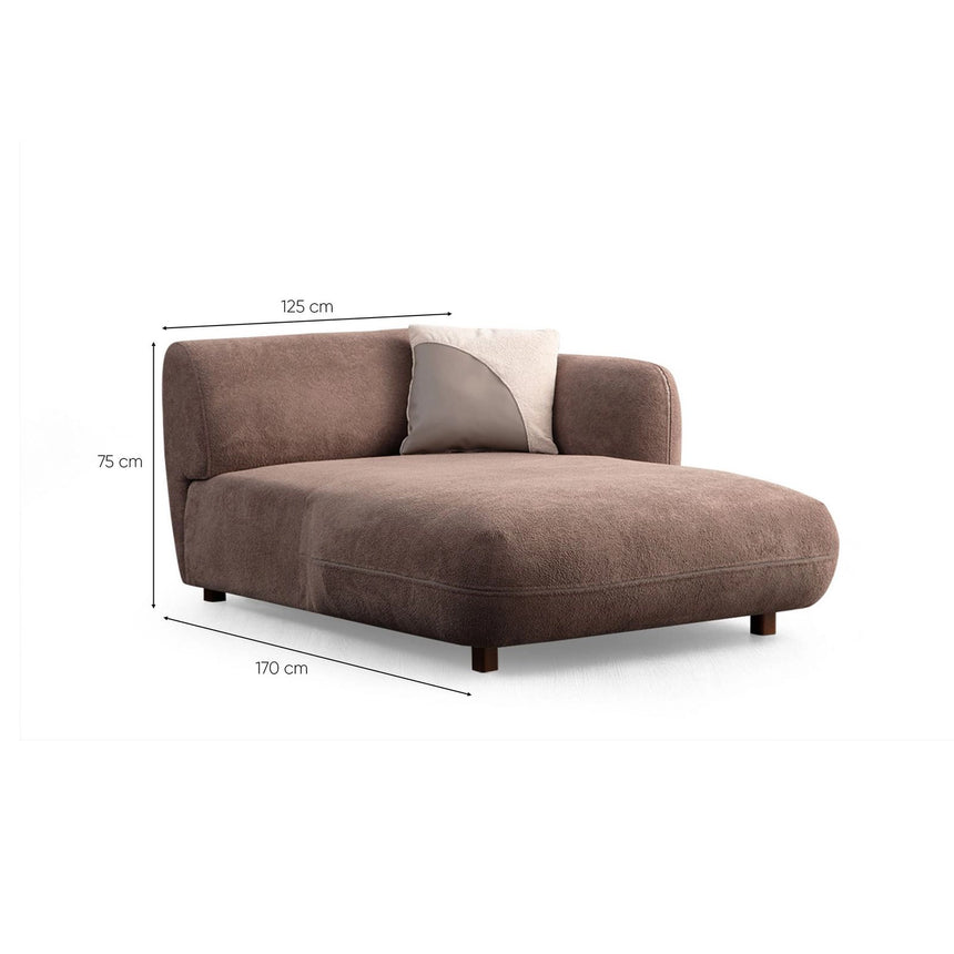Pavia Panoramasofa in Creme und Braun, 430x240 cm von Atelier Del Sofa – Bild 16