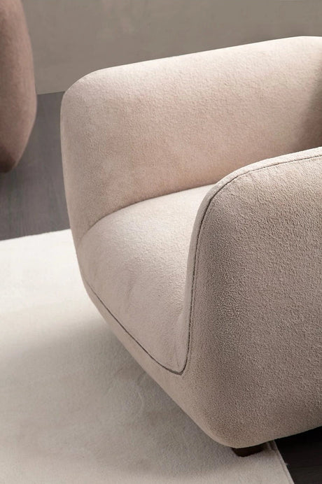 Pavia Sessel in Creme, 115x90 cm von Atelier Del Sofa – Bild 2