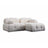 Petite 2 2-Sitzer Ecksofa, Rechte Seite, 190x160 cm - ZEN ZONE Furniture