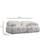 Petite 2 2-Sitzer Sofa, 190x95 cm - ZEN ZONE Furniture
