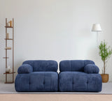Petite 2 2-Sitzer Sofa in Nachtblau, 190x95 cm von Atelier Del Sofa – Bild 1