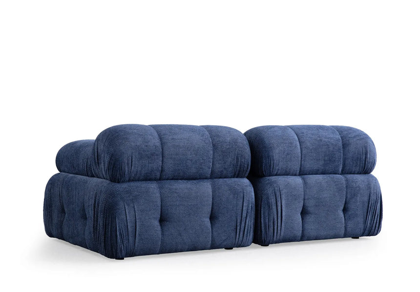 Petite 2 2-Sitzer Sofa in Nachtblau, 190x95 cm von Atelier Del Sofa – Bild 5