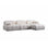 Petite 3 3-Sitzer Ecksofa, Rechte Seite, 290x160 cm - ZEN ZONE Furniture