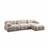 Petite 3 3-Sitzer Ecksofa, Rechte Seite, 290x160 cm - ZEN ZONE Furniture