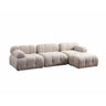 Petite 3 3-Sitzer Ecksofa, Rechte Seite, 290x160 cm - ZEN ZONE Furniture