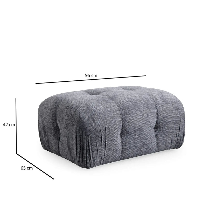 Petite 3 3-Sitzer Ecksofa, Rechte Seite, 290x160 cm - ZEN ZONE Furniture