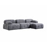 Petite 3 3-Sitzer Ecksofa, Rechte Seite, 290x160 cm - ZEN ZONE Furniture