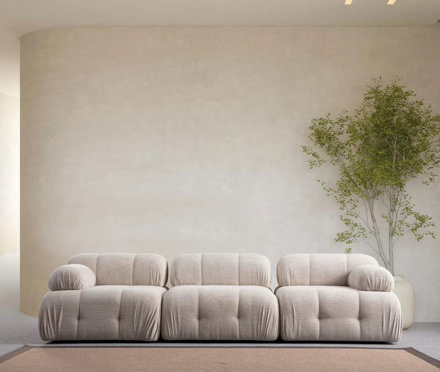 Petite 3 3-Sitzer Sofa in Creme, 290x95 cm von Atelier Del Sofa – Bild 1