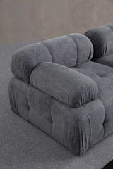 Petite 3 3-Sitzer Sofa in Grau, 290x95 cm von Atelier Del Sofa – Bild 3