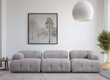 Petite 3 3-Sitzer Sofa in Hellgrau, 290x95 cm von Atelier Del Sofa – Bild 1