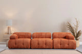 Petite 3 3-Sitzer Sofa in Orange, 290x95 cm von Atelier Del Sofa – Bild 1