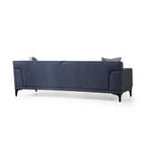 Petra 3-Sitzer Sofa in Blau, 165x87 cm von Atelier Del Sofa – Bild 8