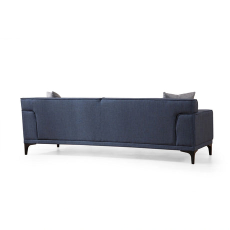 Petra 3-Sitzer Sofa in Blau, 165x87 cm von Atelier Del Sofa – Bild 8