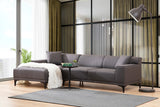 Petra Ecksofa, Linke Seite, in Anthrazit, 250x145 cm von Atelier Del Sofa – Bild 4