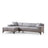 Petra Ecksofa, Linke Seite, 250x145 cm - ZEN ZONE Furniture