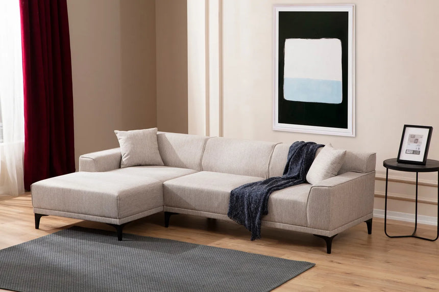 Petra Ecksofa, Linke Seite, in Weiß, 250x145 cm von Atelier Del Sofa – Bild 3