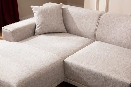 Petra Ecksofa, Linke Seite, in Weiß, 250x145 cm von Atelier Del Sofa – Bild 4