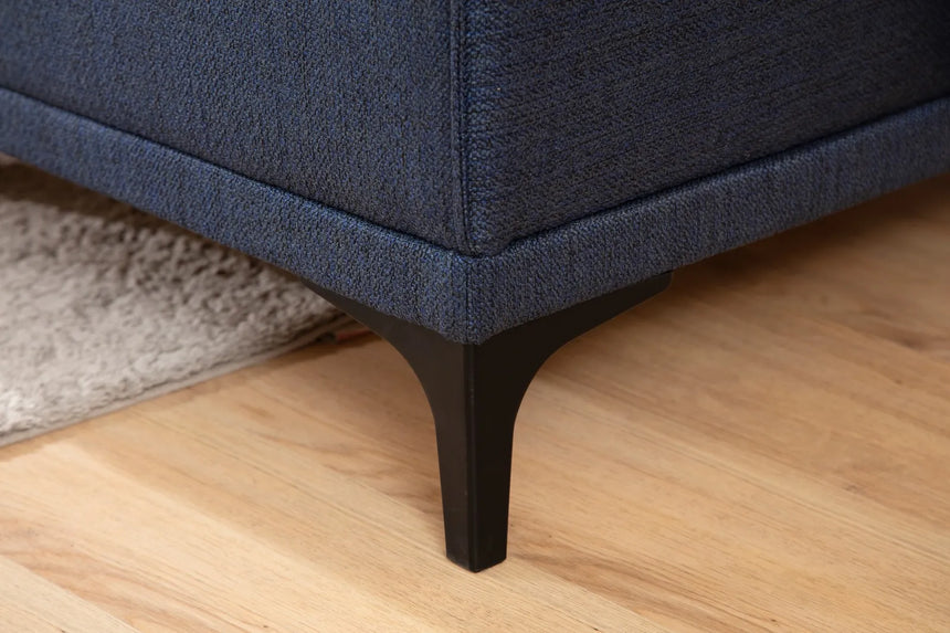 Petra Ecksofa, Rechte Seite, in Blau, 250x145 cm von Atelier Del Sofa – Bild 3