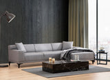 Petra Ecksofa, Rechte Seite, in Hellgrau, 250x145 cm von Atelier Del Sofa – Bild 2