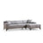 Petra Ecksofa, Rechte Seite, 250x145 cm - ZEN ZONE Furniture