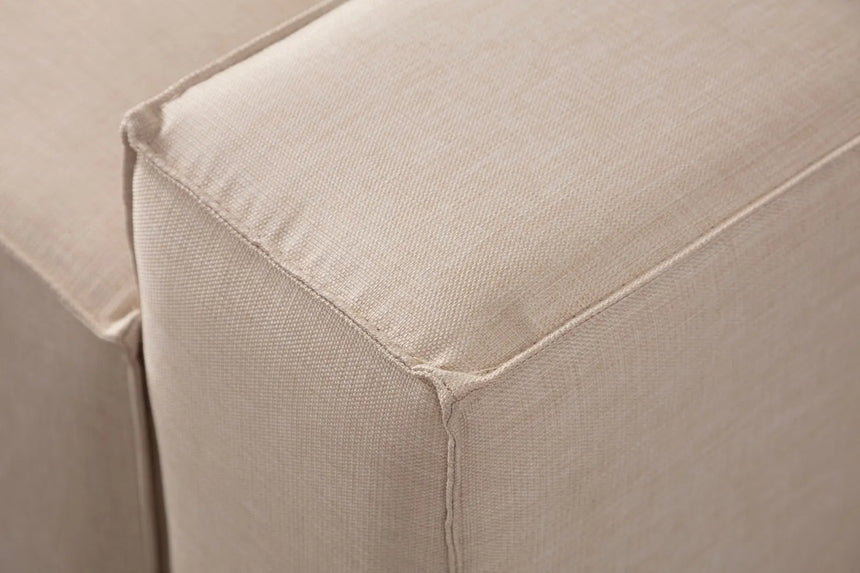 Pırlo Eckschlafsofa, Linke Seite, in Ecru, 260x170 cm von Atelier Del Sofa – Bild 15