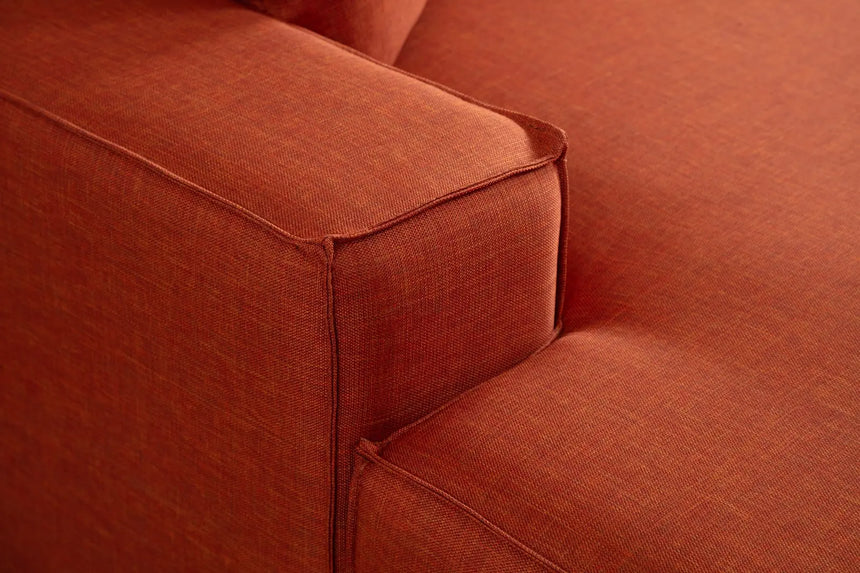 Pırlo Eckschlafsofa, Linke Seite, in Orange, 260x170 cm von Atelier Del Sofa – Bild 12