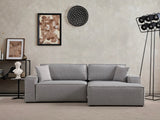 Pırlo Eckschlafsofa, Rechte Seite, in Hellgrau, 260x170 cm von Atelier Del Sofa – Bild 2