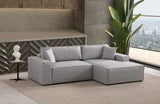 Pırlo Eckschlafsofa, Rechte Seite, in Hellgrau, 260x170 cm von Atelier Del Sofa – Bild 3