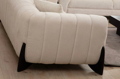 Sandreo 3-Sitzer Sofa in Weiß, 248x100 cm von Atelier Del Sofa – Bild 6
