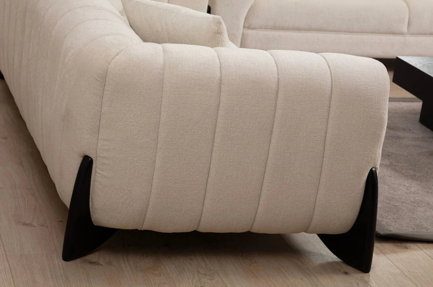 Sandreo 3-Sitzer Sofa in Weiß, 248x100 cm von Atelier Del Sofa – Bild 6