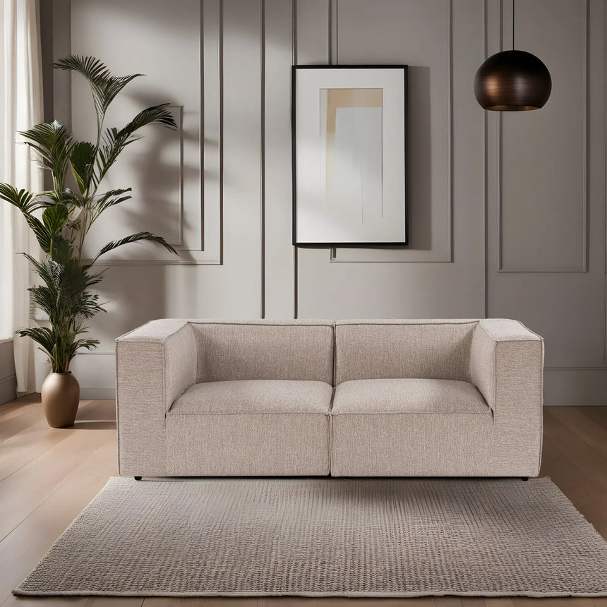 Sora 2-Sitzer Sofa aus Leinen, 190x65 cm von Atelier Del Sofa – Bild 1
