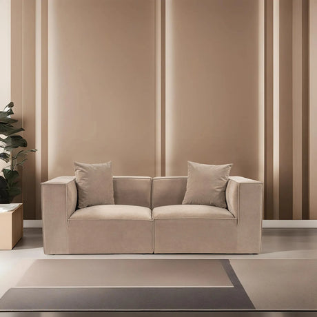 Sora 2-Sitzer Sofa in Cappuccino, 190x65 cm von Atelier Del Sofa – Bild 3